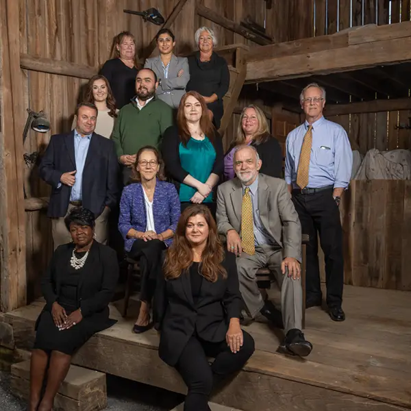 Photo of Baldwin, Briscoe, and Steinmetz attorneys and staff.